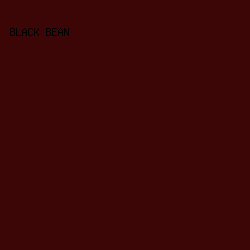3C0606 - Black Bean color image preview