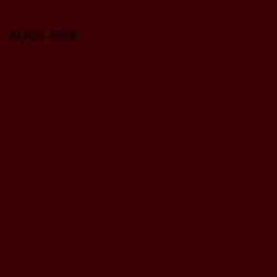 3a0003 - Black Bean color image preview