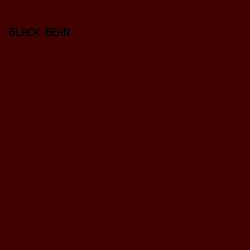 400200 - Black Bean color image preview