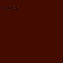 440b00 - Black Bean color image preview