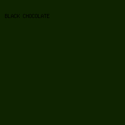 0e2300 - Black Chocolate color image preview