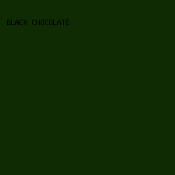 0e2b03 - Black Chocolate color image preview