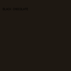 1E1812 - Black Chocolate color image preview