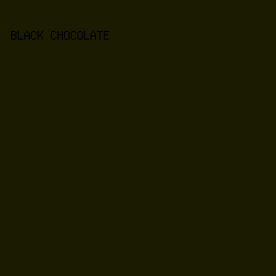 1a1b00 - Black Chocolate color image preview