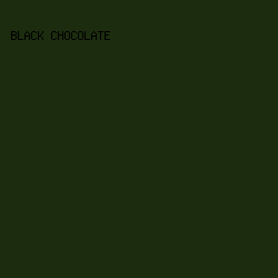 1c2c0e - Black Chocolate color image preview