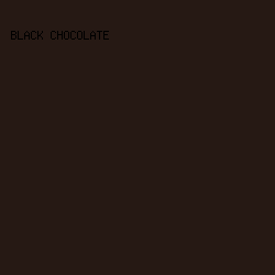 261914 - Black Chocolate color image preview