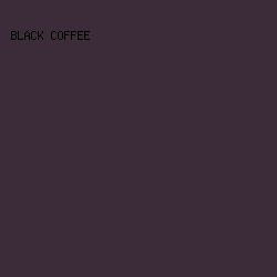 3C2C39 - Black Coffee color image preview