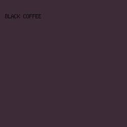 3E2B38 - Black Coffee color image preview