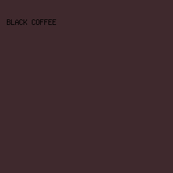 3f292d - Black Coffee color image preview