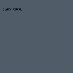 505c68 - Black Coral color image preview