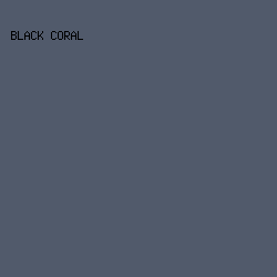 515a6b - Black Coral color image preview