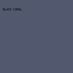 52596E - Black Coral color image preview