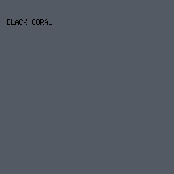 535A64 - Black Coral color image preview