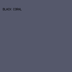 55586b - Black Coral color image preview