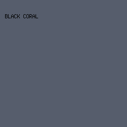 565d6c - Black Coral color image preview