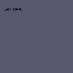 57576d - Black Coral color image preview