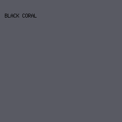 595a63 - Black Coral color image preview