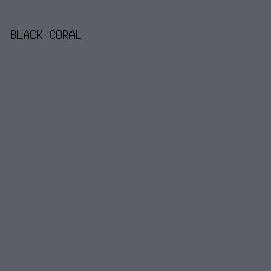 5c5f68 - Black Coral color image preview