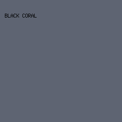 5e6472 - Black Coral color image preview