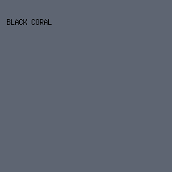 5e6572 - Black Coral color image preview