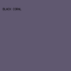 605870 - Black Coral color image preview