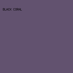 62526F - Black Coral color image preview