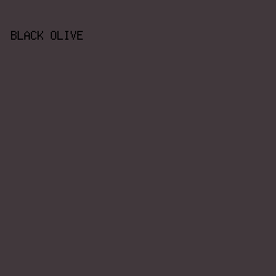41383C - Black Olive color image preview
