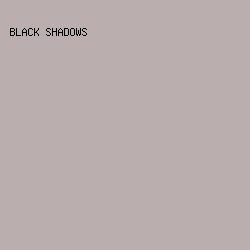 BBAEAE - Black Shadows color image preview