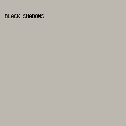 BCB8AF - Black Shadows color image preview
