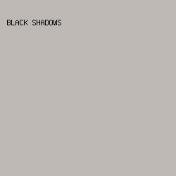 BEB9B4 - Black Shadows color image preview