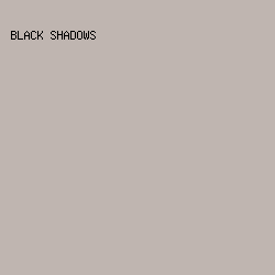 BFB5B0 - Black Shadows color image preview