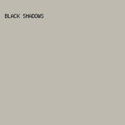 BFBAAF - Black Shadows color image preview