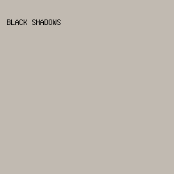 c1bab1 - Black Shadows color image preview