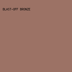 9C7265 - Blast-Off Bronze color image preview