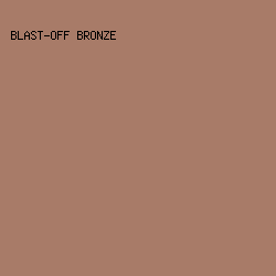 A87B68 - Blast-Off Bronze color image preview