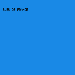 1989E6 - Bleu De France color image preview