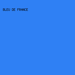 2f80f4 - Bleu De France color image preview