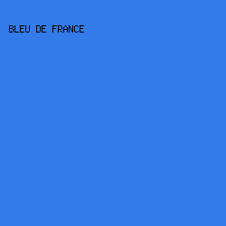 337BE9 - Bleu De France color image preview