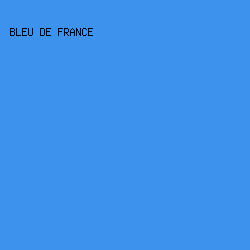 3d92ee - Bleu De France color image preview