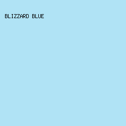 B0E3F5 - Blizzard Blue color image preview