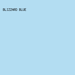 B3DDF2 - Blizzard Blue color image preview