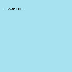 a7e2f0 - Blizzard Blue color image preview