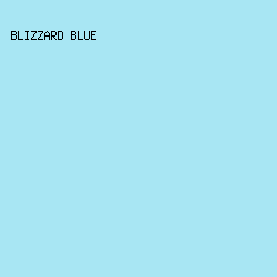a8e6f3 - Blizzard Blue color image preview