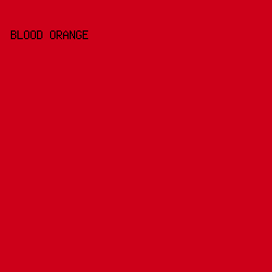 cd0019 - Blood Orange color image preview