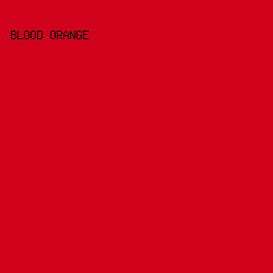 d1011b - Blood Orange color image preview
