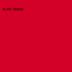 d30027 - Blood Orange color image preview