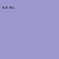 9C97CC - Blue Bell color image preview