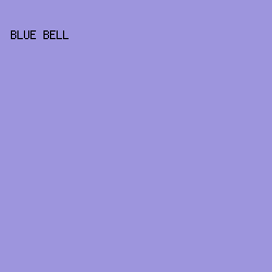 9D95DD - Blue Bell color image preview