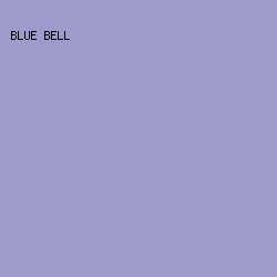 9D9BCC - Blue Bell color image preview