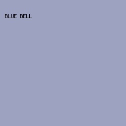 9EA2C1 - Blue Bell color image preview